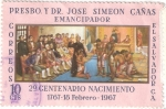 Stamps : America : El_Salvador :  centenario