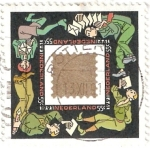 Stamps Netherlands -  tintin