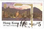 Stamps Hong Kong -  electricidad