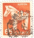 Stamps : Asia : Japan :  caballo