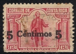 Stamps Costa Rica -  JUAN RAFAEL MORA