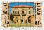Stamps : Asia : Lebanon :  palacio