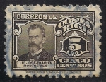 Stamps Costa Rica -  JOSÉ JOAQUÍN RODRIGUEZ.