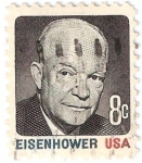 Stamps United States -  eisenhower