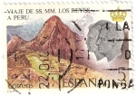 Stamps Spain -  reyes peru