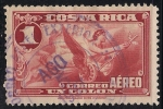 Sellos de America - Costa Rica -  Alegoría de Vuelo
