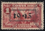 Stamps : America : Costa_Rica :  Alegoría de Vuelo