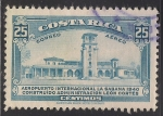Stamps : America : Costa_Rica :  AEROPUERTO INTERNACIONAL LA SABANA 1940.