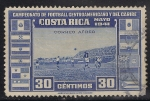 Stamps Costa Rica -  CAMPEONATO DE FUTBOL CENTROAMERICANO Y DEL CARIBE, 1941