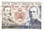 Stamps Spain -  abogados
