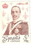 Stamps : Europe : Spain :  alfonso xiii