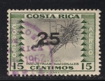Sellos de America - Costa Rica -  INDUSTRIAS NACIONALES: AZUCAR