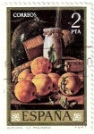 Stamps : Europe : Spain :  bodegon