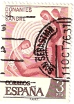 Stamps : Europe : Spain :  donantes