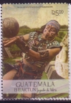 Stamps Guatemala -  13 B'aktun