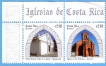 Stamps Costa Rica -  Iglesias de Costa Rica