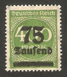 Stamps Germany -  263 - cifra