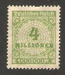 Stamps Germany -  297 - cifra