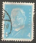 Stamps Germany -  401 A - Presidente Paul von Hindenburg