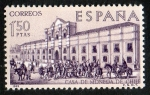 Stamps Spain -  1940- Forjadores de América. Casa de la Moneda, Santiago de Chile.