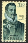 Sellos de Europa - Espaa -  1942- Forjadores de América. Pedro de Valdivia.