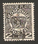 Stamps Romania -  92 - Corona