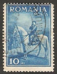 Sellos del Mundo : Europa : Rumania : 439 - Rey Charles II, a caballo