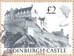 Stamps United Kingdom -  Castillo Edinburgh