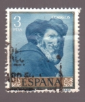Stamps Spain -  Menipo- Velazquez- Día del Sello