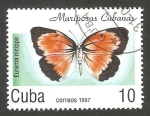 Sellos de America - Cuba -  Mariposa