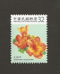 Stamps : Asia : Taiwan :  spathodea campanulata