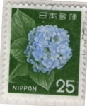 Stamps Japan -  3 Flora
