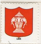 Sellos de Asia - Laos -  2 Escudo