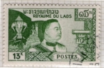 Stamps Asia - Laos -  5  Royaume du Laos