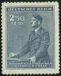 Stamps : Europe : Germany :  GEBURTSTAG HITLERS - D. REICH