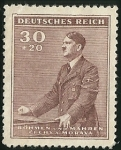 Sellos de Europa - Alemania -  GEBURTSTAG HITLERS - D. REICH