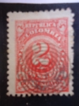 Stamps America - Colombia -  Numeral - República de Colombia (Correos Nacionales)