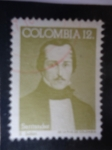 Sellos de America - Colombia -  Francisco de Paula Santander /1792-1840) Bicentenario de su nacimiento - El hombre de las Leyes (Pin