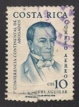 Stamps Costa Rica -  MANUEL AGUILAR.