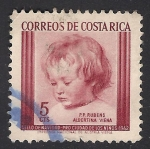 Sellos de America - Costa Rica -  P.P. RUBENS ALBERTINA VIENA.