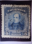Stamps Colombia -  80º Aniversario de la muerte de ANDRES BELLO 11865´1945