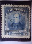 Sellos de America - Colombia -  80º Aniversario de la muerte de ANDRES BELLO 11865´1945