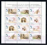 Stamps Spain -  Edifil  3723 - 3728   Exposición Mundial de Filatelia España´2000.  