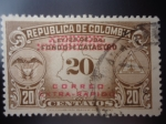 Sellos de America - Colombia -  Fondo de Catastro-Ley 128 de 1941