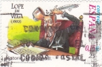 Stamps Spain -  Lope de Vega-HISTORIA DE ESPAÑA II    (S)