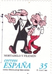 Sellos de Europa - Espaa -  MORTADELO Y FILEMÓN -Personajes de Tebeo  (S)