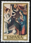 Stamps Spain -  1964-  Luis de Morales 