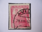 Stamps Spain -  General Franco y el Castillo de la Mota