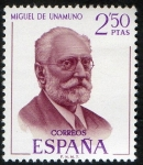 Stamps Spain -  1994-  Literatos españoles. Miguel de Unamuno.