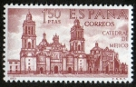 Sellos de Europa - Espa�a -  1997- - Fojadores de América. Méjico. Catedral de Méjico.